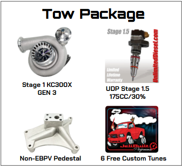 TOW - STAGE 2 PACKAGE UDP 425HP 99-03 7.3L TOW - STAGE 2 PACKAGE UDP 425HP 99-03 7.3L