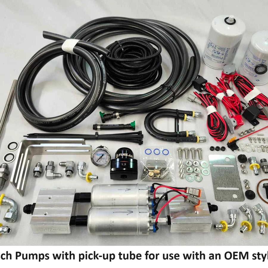 Marty's Diesel Fuel System - Dual Bosch- OBS Marty's Diesel Fuel System - Dual Bosch- OBS