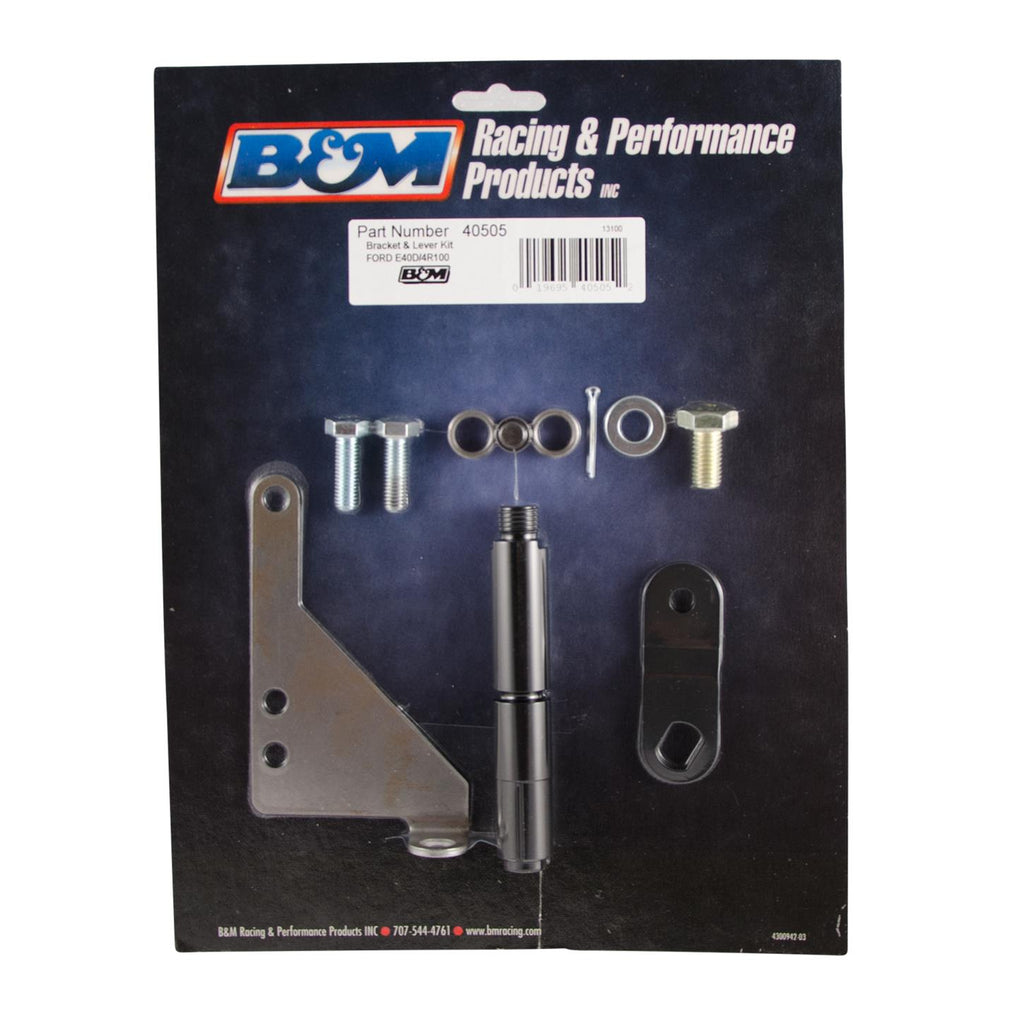 B&M Bracket & Lever Kit Ford 4R100/E40D