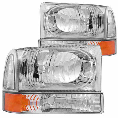 ANZO FORD SUPER DUTY CHROME (AMBER CORNER) 111081