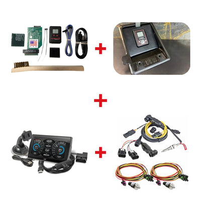 PHP Hydra Chip With JeliBuilt Tuning - Ashtray mount with Edge CTS3 Street Diesel Kit