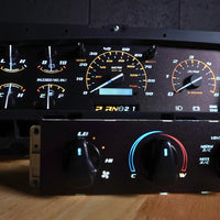 92-96 Cluster Faceplate Kit - XLT Sport - Gas