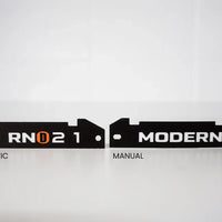 92-96 Cluster Faceplate Kit - XLT Modern - Gas