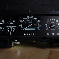 92-96 Cluster Faceplate Kit - XLT Original - Gas