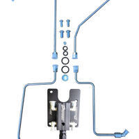 94.5-98.5 7.3L CNC Fab 4-Line Feed Valley Mount Fuel Line Kit - 42201X