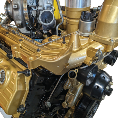 03-07 6.0L CNC Fab 4-Line Feed Fuel Line Kit for Stock Intake - 42215X