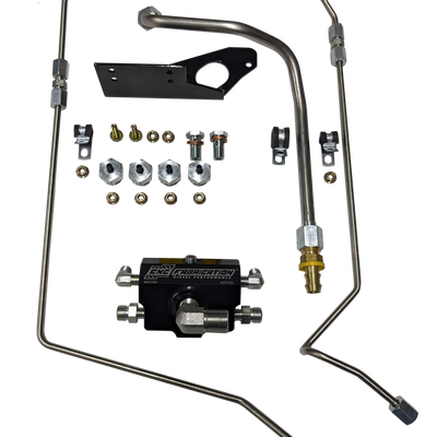 03-07 6.0L CNC Fab 4-Line Feed Fuel Line Kit For Odawg Intake - 42215X