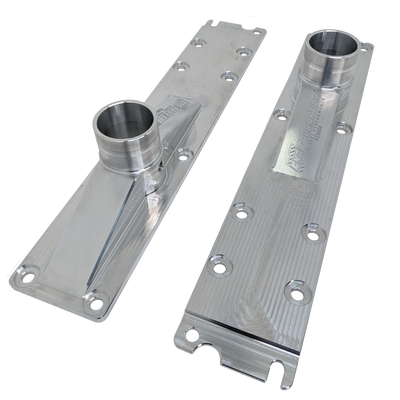 94.5-98.5 7.3L CNC Fab 2" 10 Bolt Billet Intake Plenums - 42300X