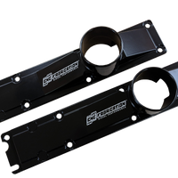 94.5-95 7.3L CNC Fab 3 Inch 8 Bolt Billet Intake Plenums - 42301X