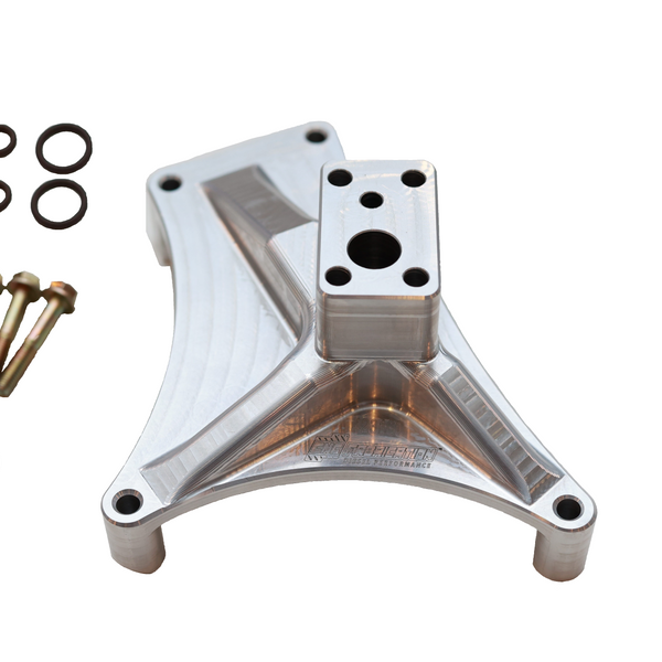 94.5-97 7.3L CNC Fab Billet Non-EBPV Turbo Pedestal