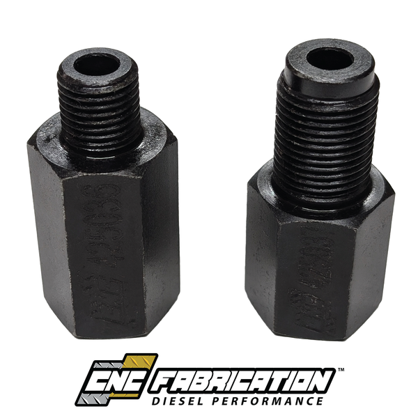 98.5-03 7.3L CNC Fab 4R100 Transmission Cooler Bypass Fittings - 425033
