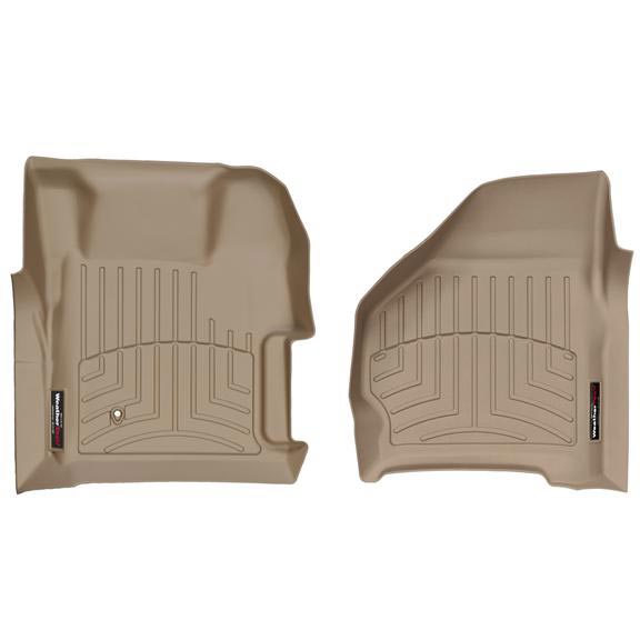 WEATHERTECH 4X1251 DIGITALFIT FRONT FLOORLINER (With 4X4 FLOOR SHIFTER)