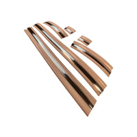 Chrome Body Molding Set - White - 1992-1997 F-Series & Bronco