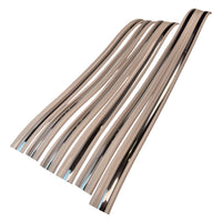 Chrome Body Molding Set - White - 1992-1997 F-Series & Bronco