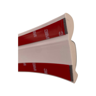 Chrome Body Molding Set - White - 1992-1997 F-Series & Bronco