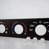 92-96 Cluster Faceplate Kit - XLT Modern - Gas