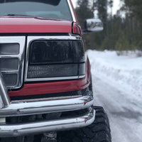 Complete Performance Six Piece Smoked Headlight Kit - 1992-1997 Ford F-Series & Bronco