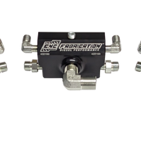 03-07 6.0L CNC Fab 4-Line Feed Fuel Line Kit for Stock Intake - 42215X