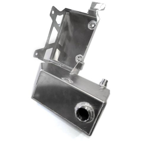 NO LIMIT FABRICATION 67FRCTP17 POLISHED ALUMINUM COOLANT TANK 17-23 6.7