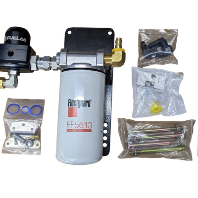 94.5-03 7.3L CNC Fabrication Fuel Filter Relocation Kit - 422100