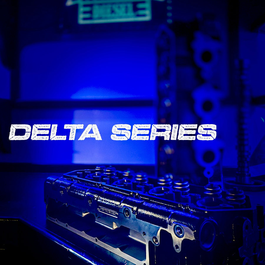 KDD Delta Series CNC Ported 7.3 Cylinder Heads