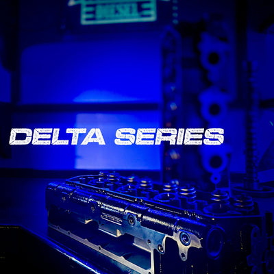 KDD Delta Series CNC Ported 7.3 Cylinder Heads