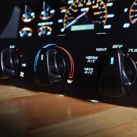 92-96 Cluster Faceplate Kit - XLT Sport - Gas