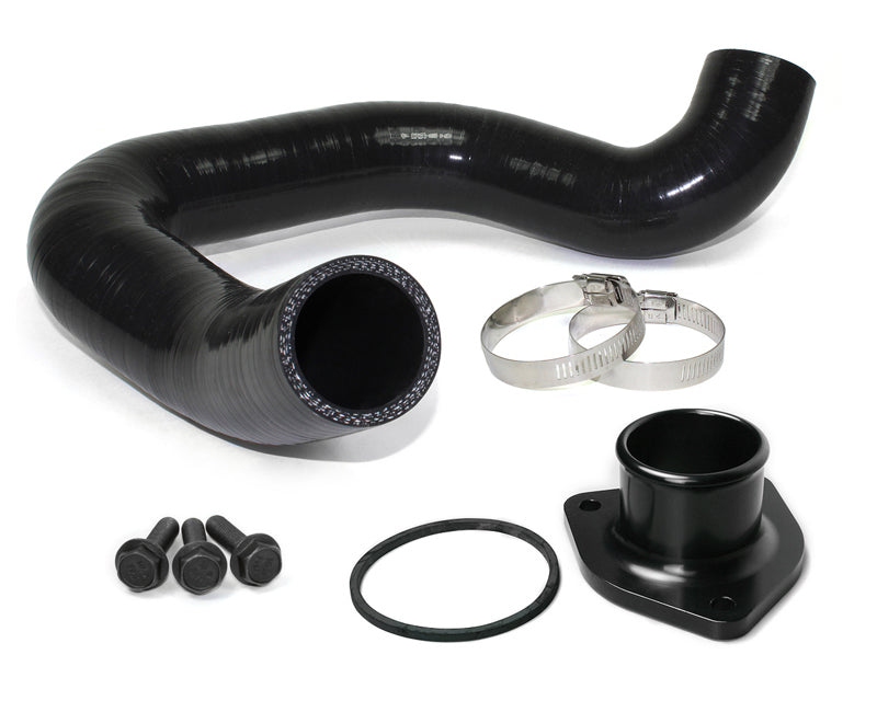 Dieselsite Ford 7.3L Upper Radiator Hose with Billet Housing 95.5-97