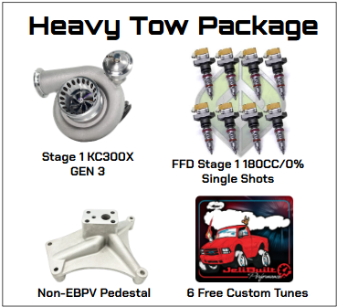 HEAVY TOW - STAGE 1 PACKAGE FFD 375HP 99-03 7.3L