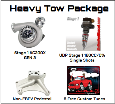 HEAVY TOW - STAGE 1 PACKAGE UDP 375HP 99-03 7.3L