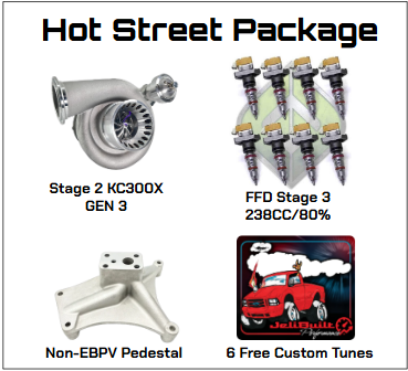 Hot Street - Stage 4 FFD Package 525HP 99-03 7.3L