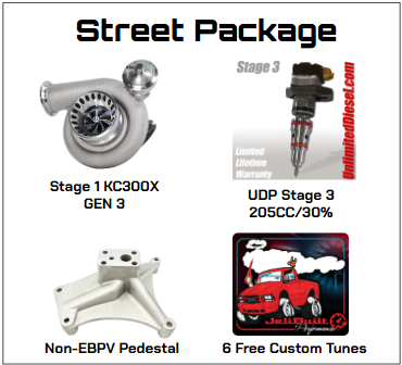 STREET - STAGE 3 PACKAGE UDP 475HP 99-03 7.3L