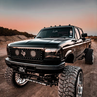 Smoked Diffused Headlight Kit - 1992-1997 Ford F-Series & Bronco