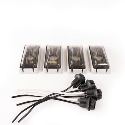 Complete Performance Smoked OBS Dually Fender Light Kit - 1980-1997 Ford F-Series