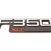 Complete Performance F350 XLT Badge - 1992-1997 Ford F-Series