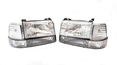 Complete Performance Six Piece Clear Headlight Kit