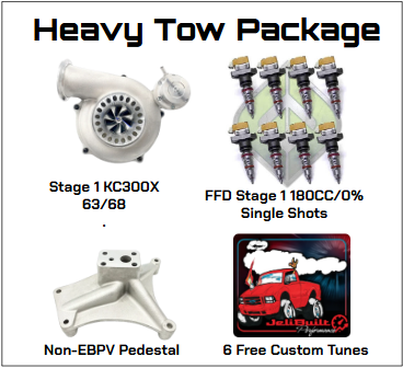 HEAVY TOW - STAGE 1 PACKAGE FFD 375HP 99-03 7.3L