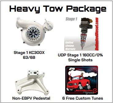 HEAVY TOW - STAGE 1 PACKAGE UDP 375HP 99-03 7.3L