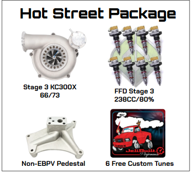 Hot Street - Stage 4 FFD Package 525HP 99-03 7.3L