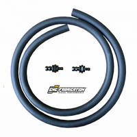 98.5-03 7.3L CNC Fab 4R100 Transmission Cooler Adapter Hose Kit - 425011