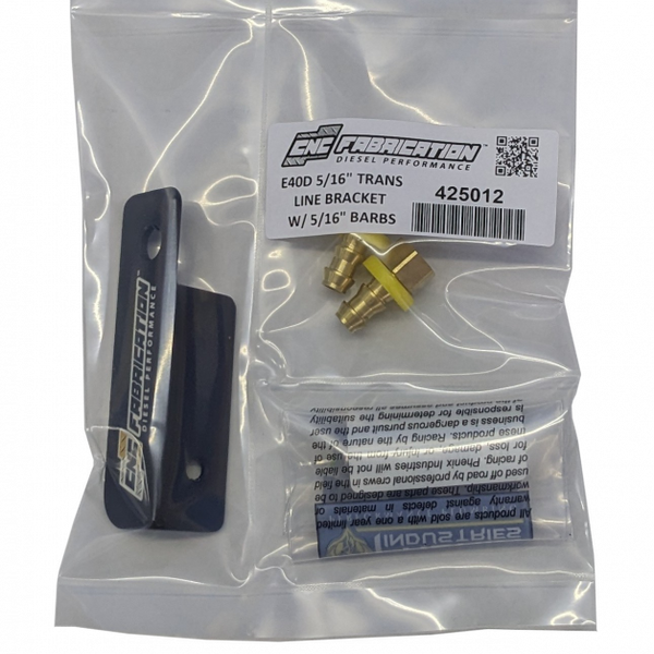 94.597 7.3L CNC Fab E40D Transmission Cooler Line Kit JeliBuilt