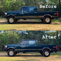 Complete Performance Chrome Body Molding Set - Black - 1992-1997 F-Series & Bronco