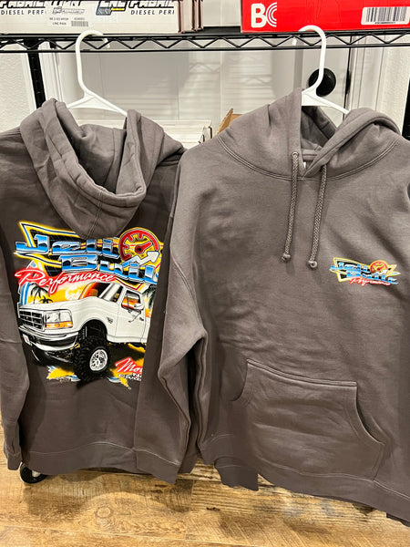 JeliBuilt Heavyweight Hoodie - Retro Ford OBS