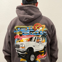 JeliBuilt Heavy Blend Hoodie - Retro Ford OBS