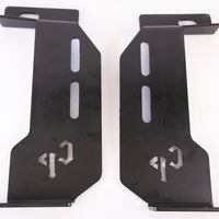 OBS to 2020-2022 - Superduty Bumper Conversion Brackets, 1992-1997 Ford F-Series & Bronco