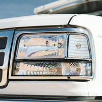 Complete Performance Six Piece Clear Headlight Kit - 1992-1997 Ford F-Series & Bronco