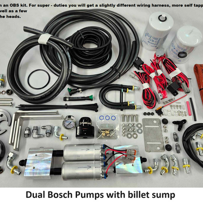 Marty's Diesel Fuel System - 7.3L Super Duty Dual Bosch Fuel Kit