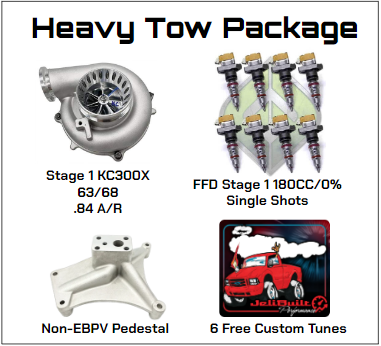 HEAVY TOW - STAGE 1 PACKAGE FFD 375HP 99-03 7.3L