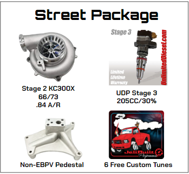 STREET - STAGE 3 PACKAGE UDP 475HP 99-03 7.3L