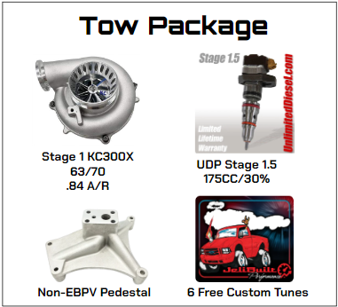 TOW - STAGE 2 PACKAGE UDP 425HP 99-03 7.3L